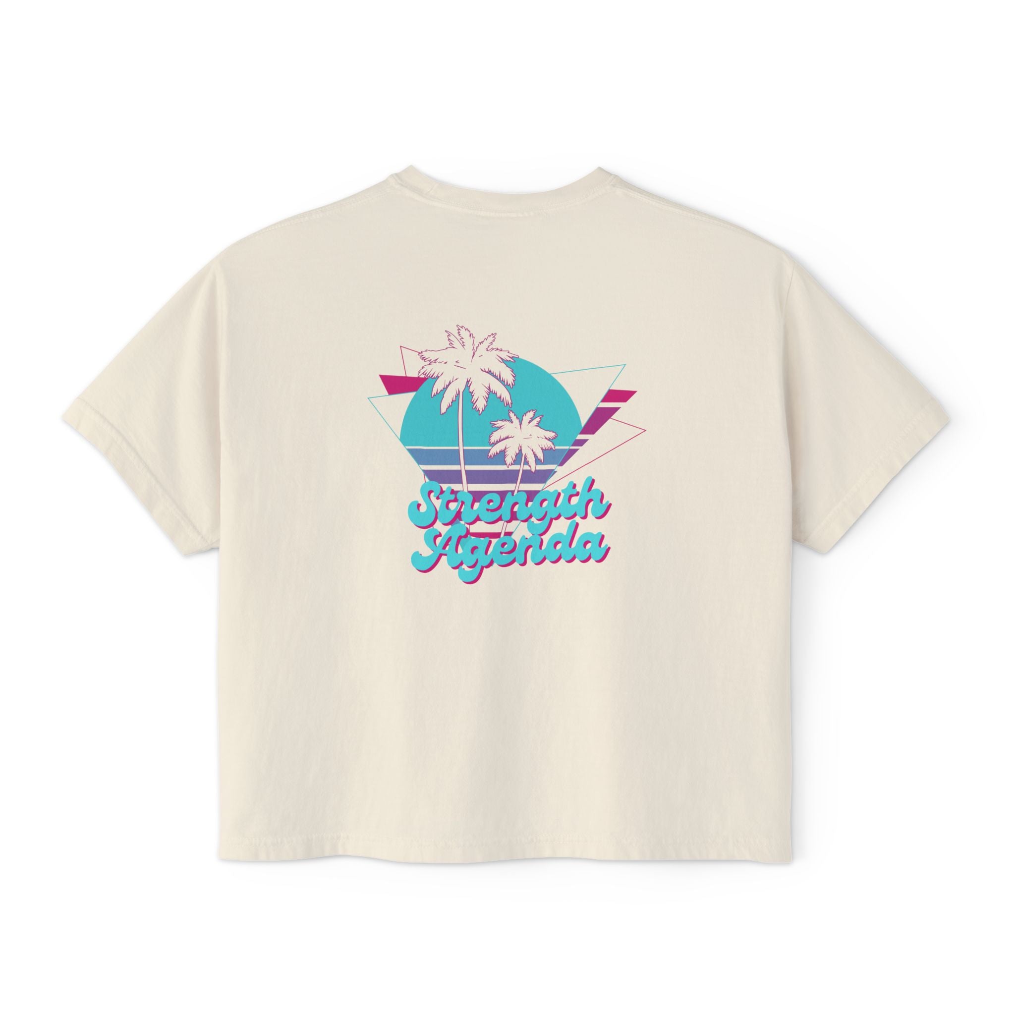 LIMITED EDITION: Daytona 2025 Worlds Women's Boxy Crop T-Shirt