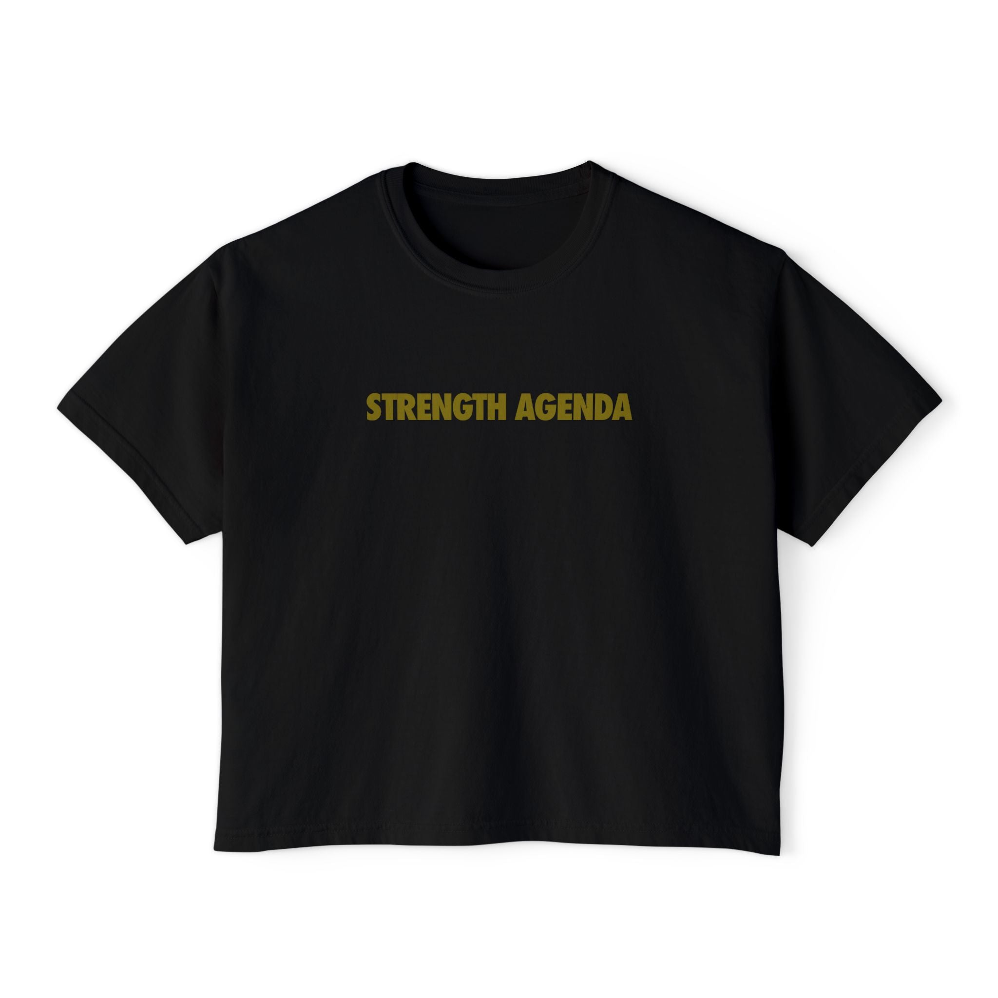 Strength Agenda #StrongerTogether Women's Crop Shirt