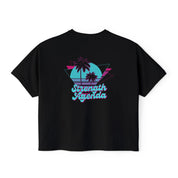 LIMITED EDITION: Daytona 2025 Worlds Women's Boxy Crop T-Shirt