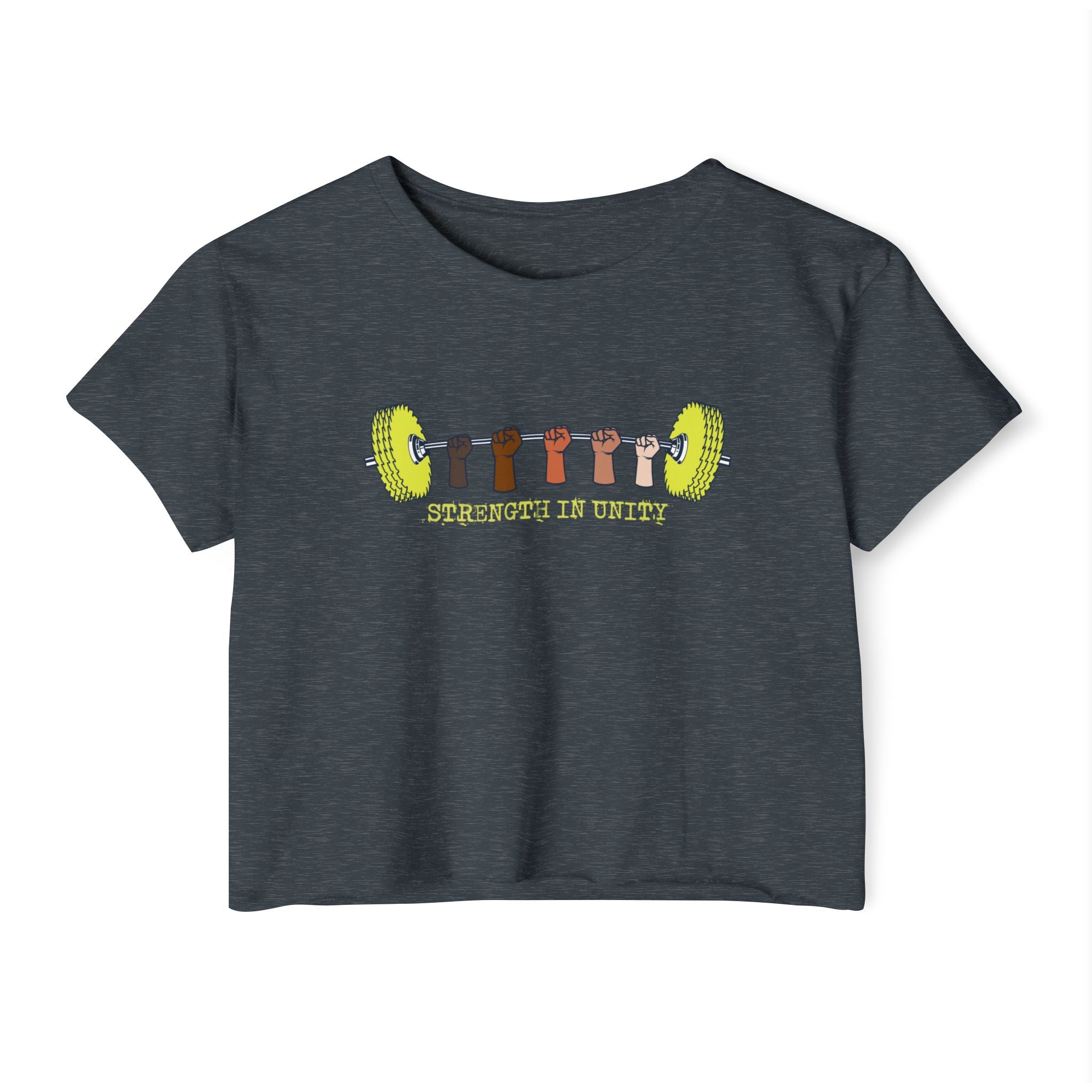 Unity in Strength Women's Crop