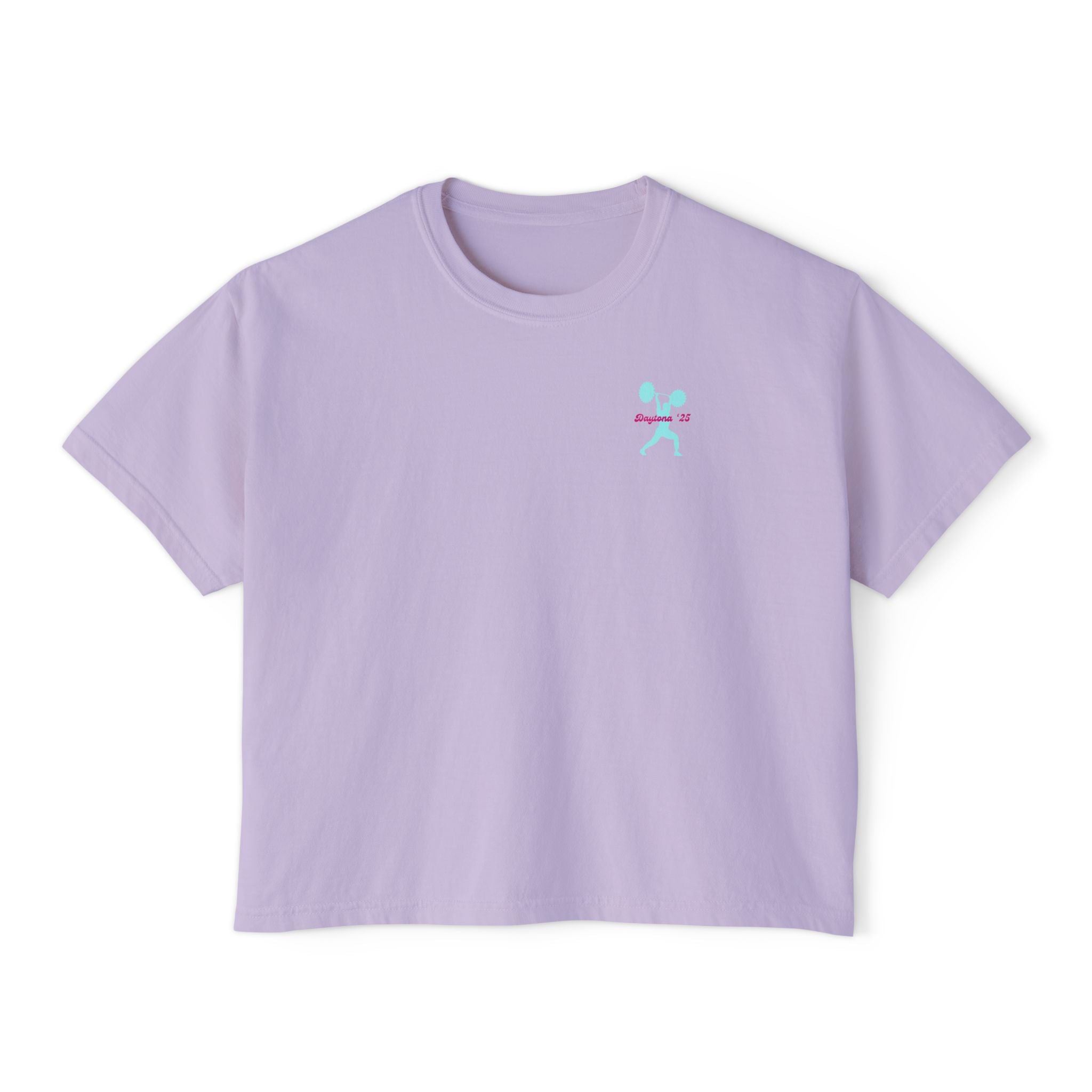 LIMITED EDITION: Daytona 2025 Worlds Women's Boxy Crop T-Shirt