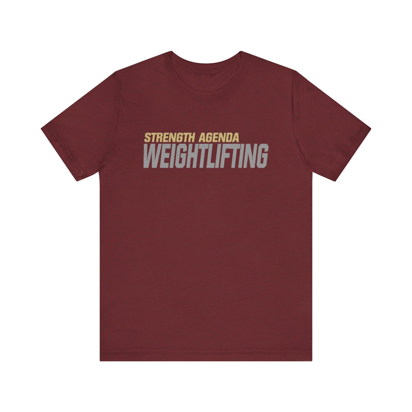 Strength Agenda Weightlifting Signature T-Shirt