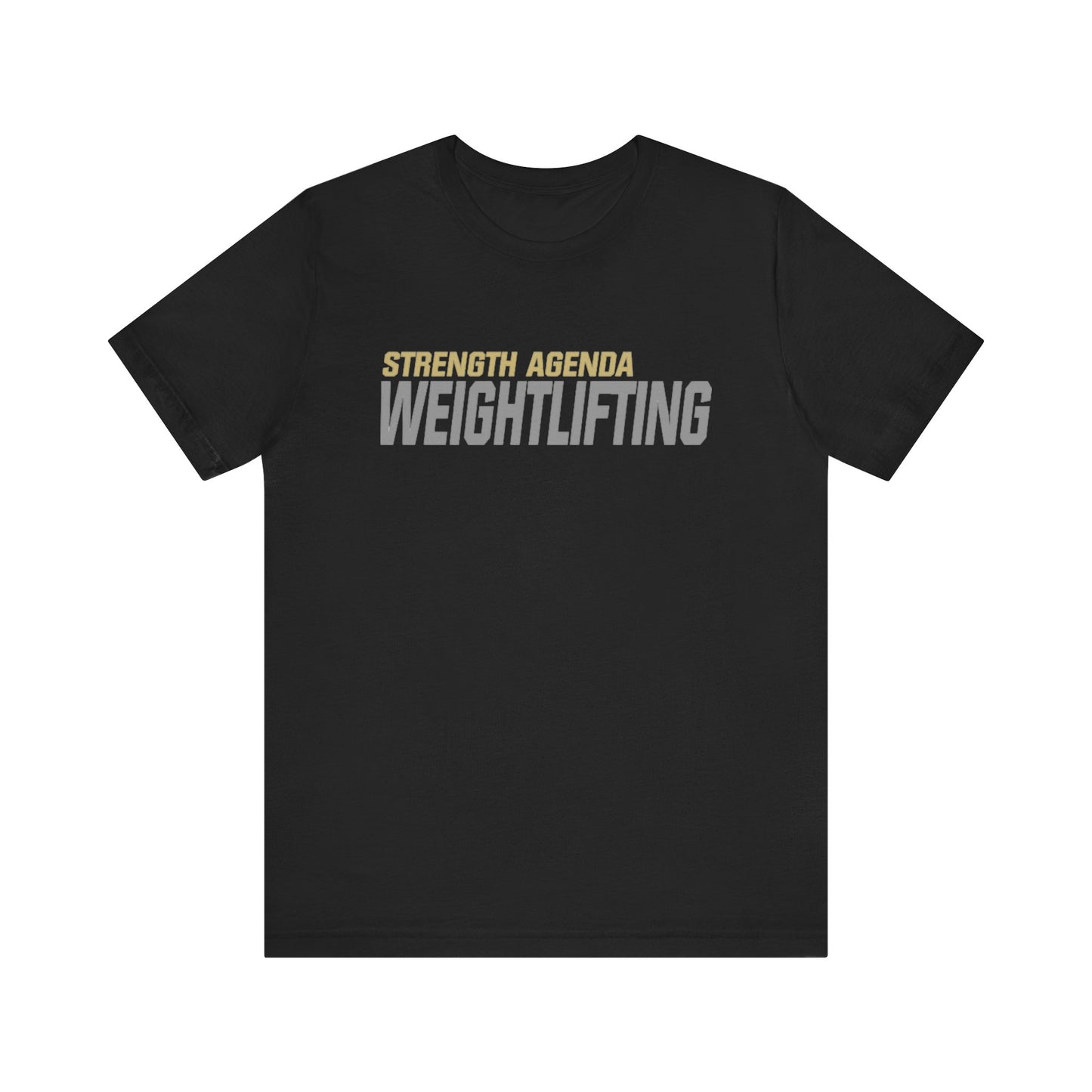 Strength Agenda Weightlifting Signature T-Shirt