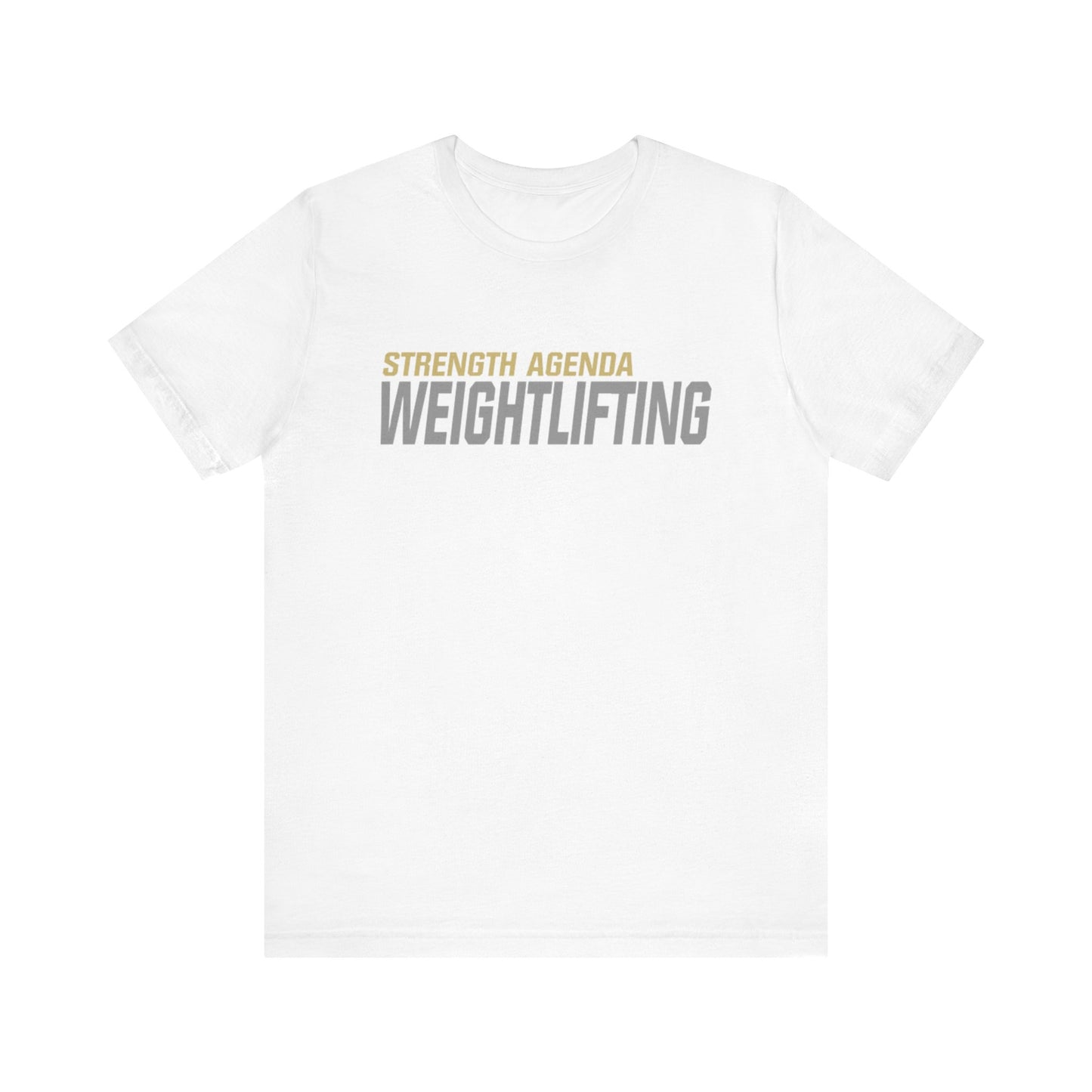 Strength Agenda Weightlifting Signature T-Shirt