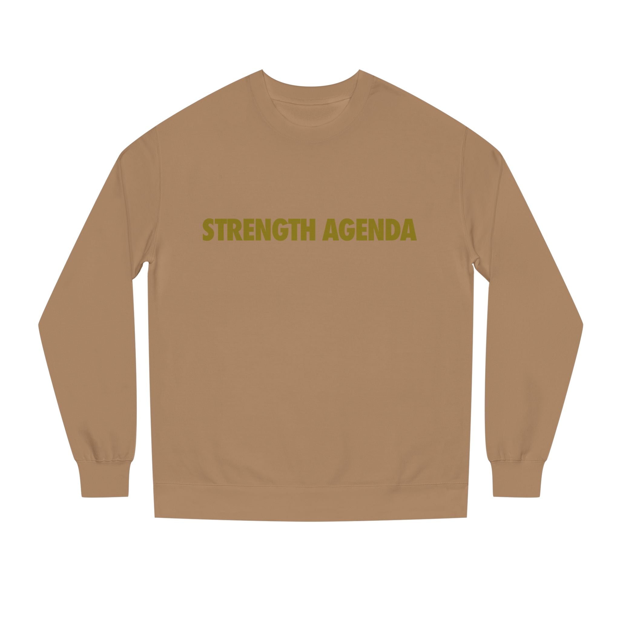 Strength Agenda Unisex Crew Neck Sweatshirt #strongertogether