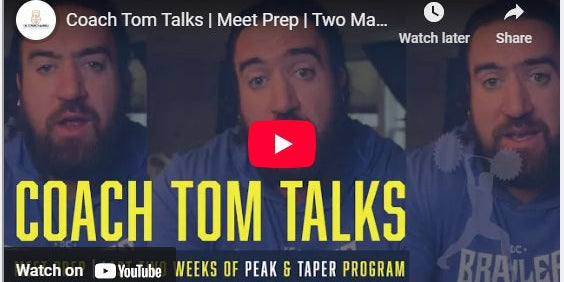 Coach Tom Talks | Meet Prep | Two Main Metrics Measured