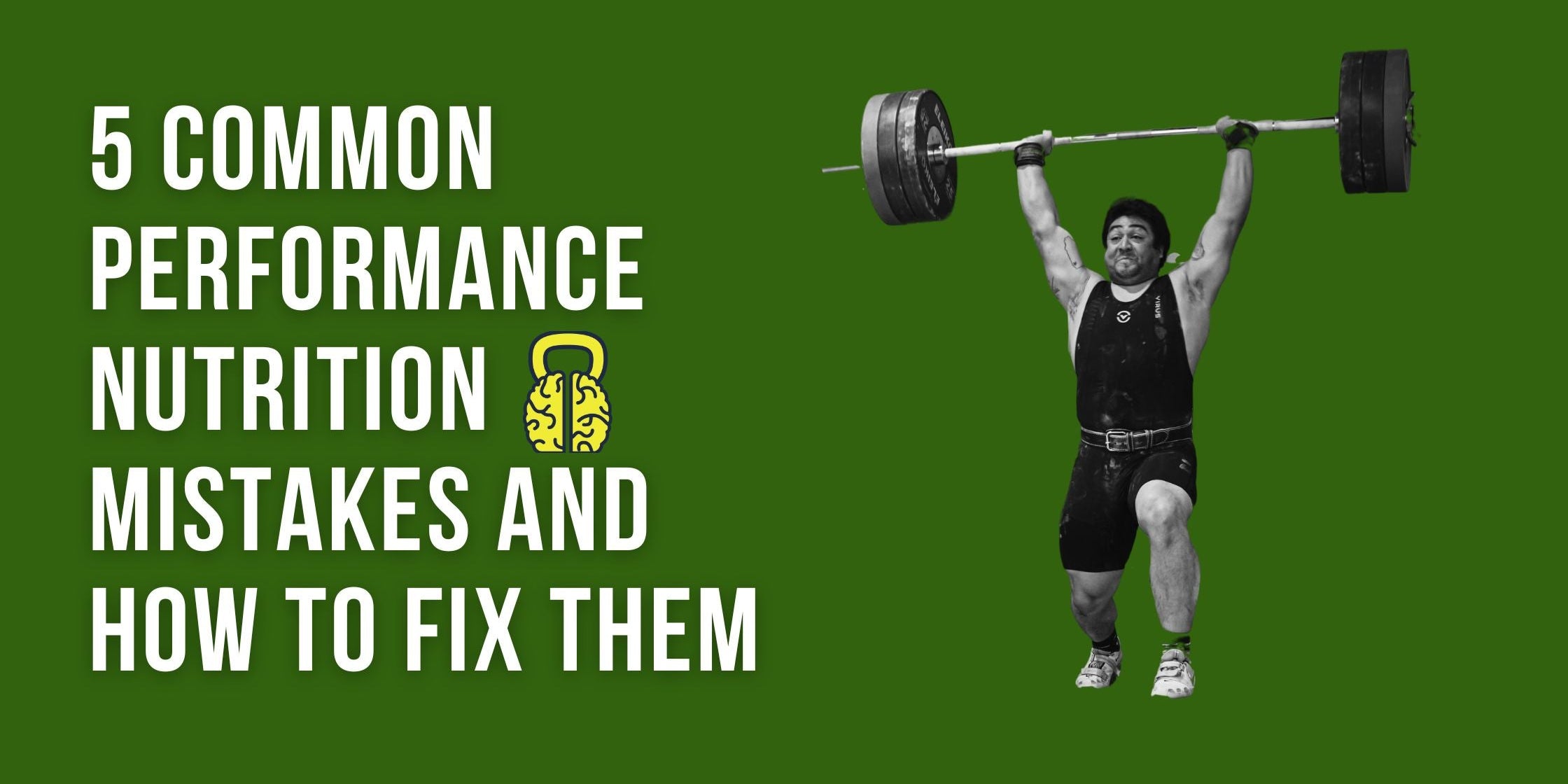 5 Common Performance Nutrition Mistakes Athletes Make (And How to Fix Them)