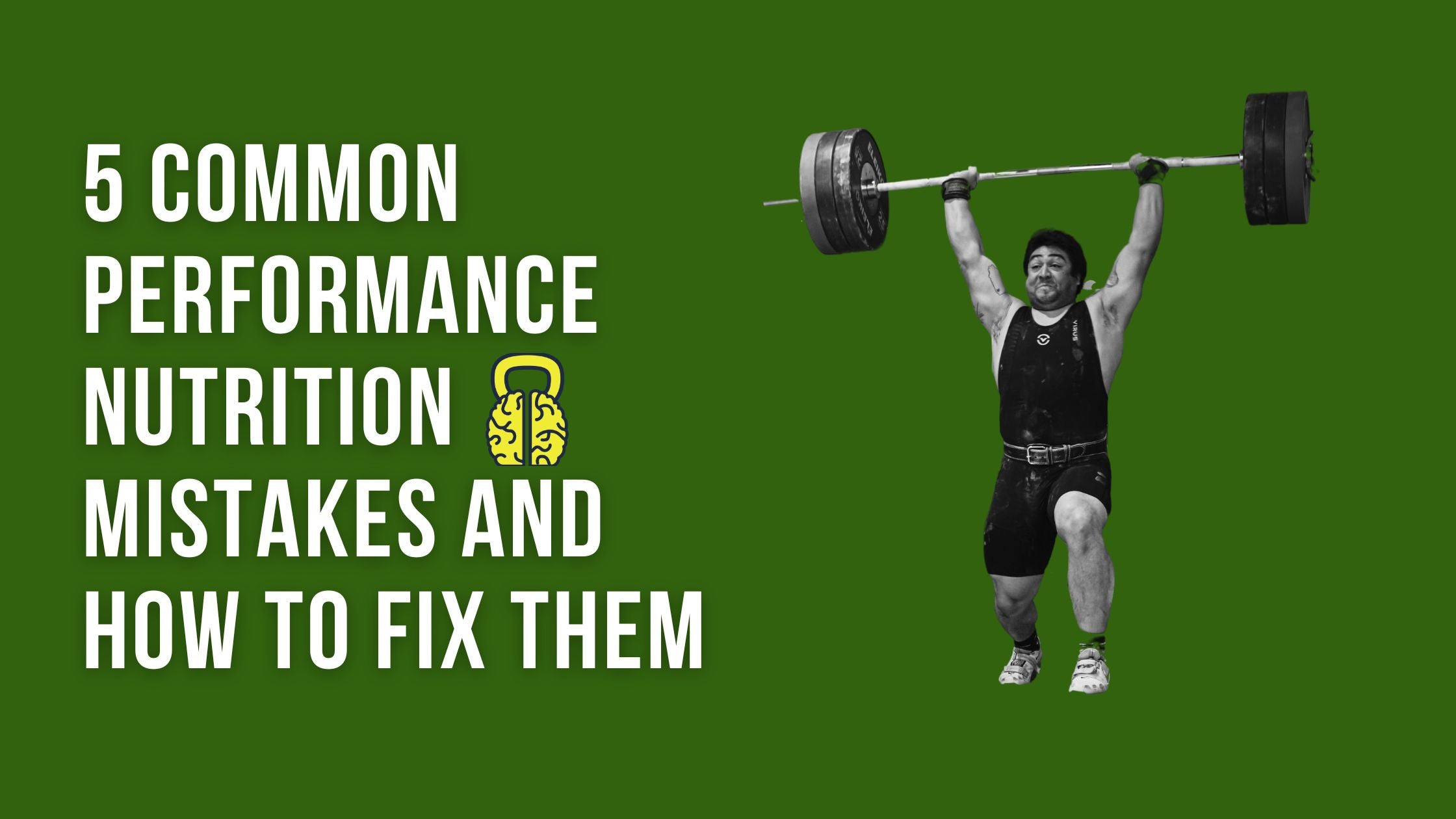 5 Common Performance Nutrition Mistakes Athletes Make (And How to Fix Them)