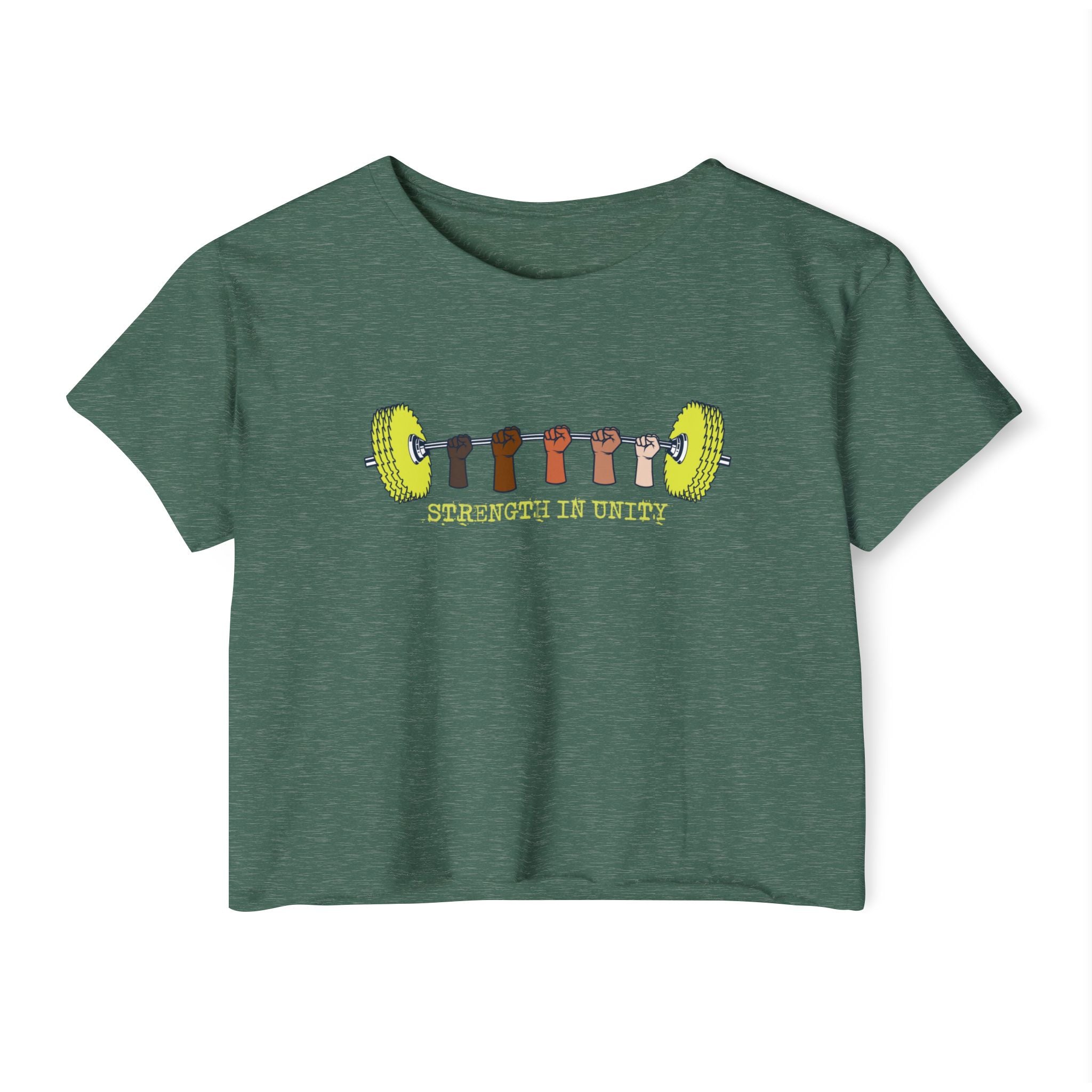 Unity in Strength Women's Crop