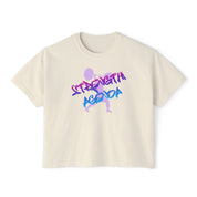 Strength Agenda Summer Vibes Boxy Cut Women's Tee