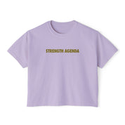 Strength Agenda #StrongerTogether Women's Crop Shirt