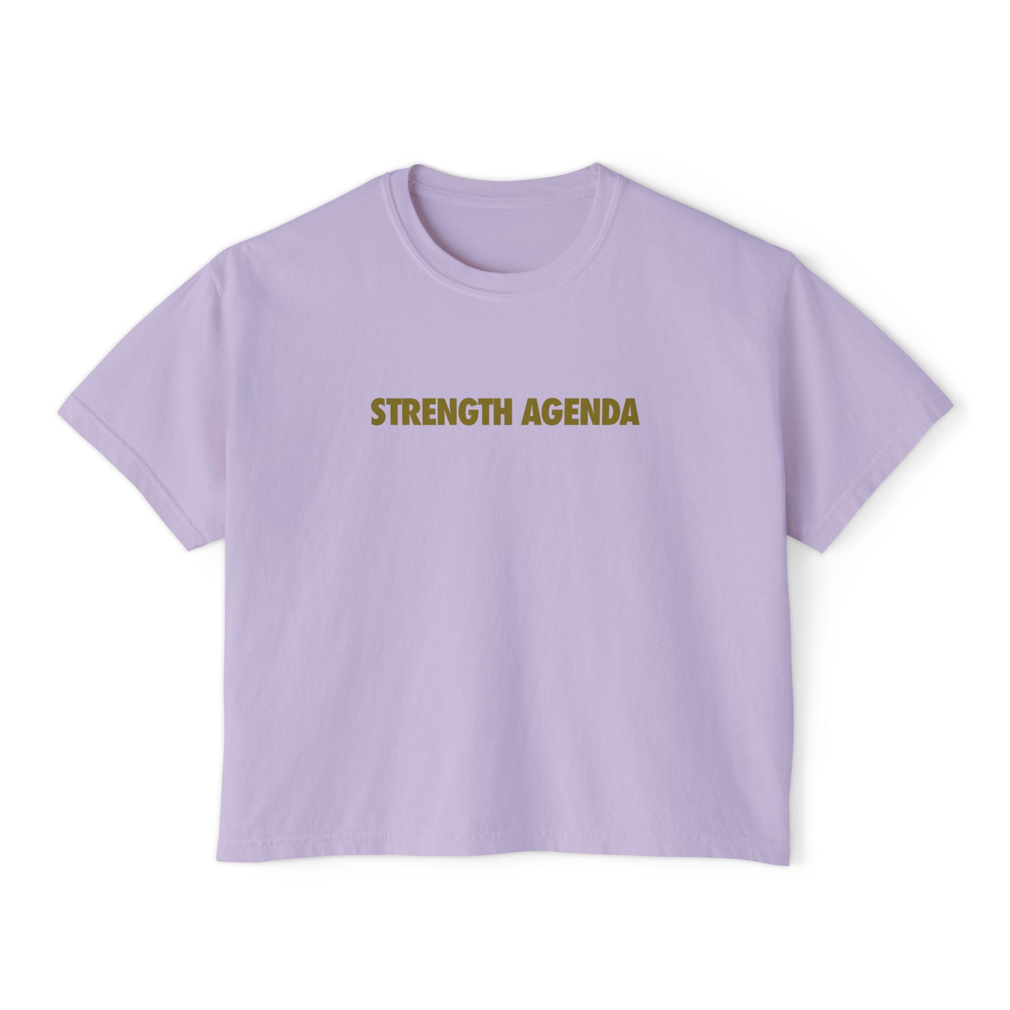Strength Agenda #StrongerTogether Women's Crop Shirt