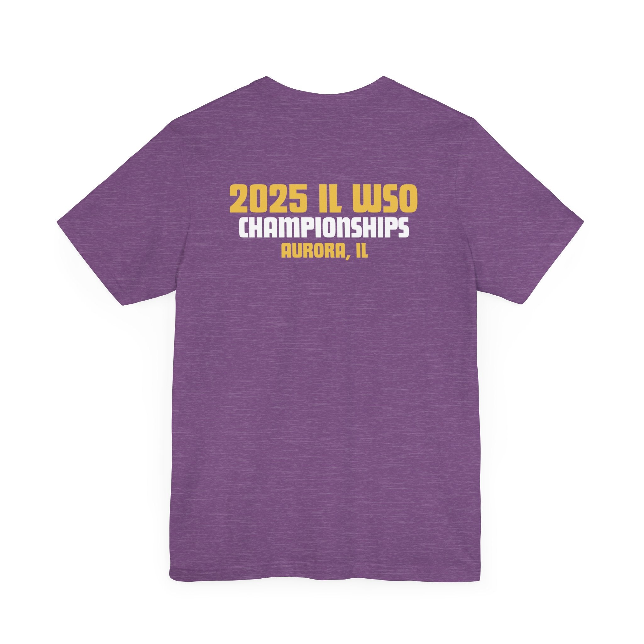 2025 Illinois WSO Championship Meet T-Shirt - Unisex