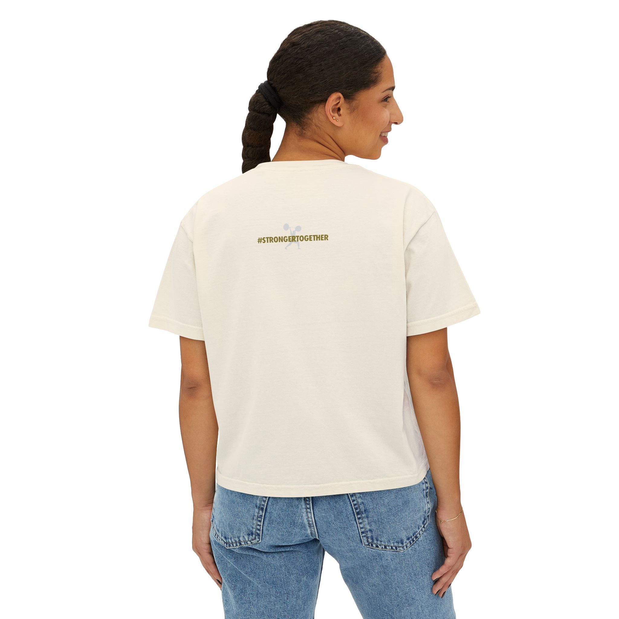 Strength Agenda #StrongerTogether Women's Crop Shirt