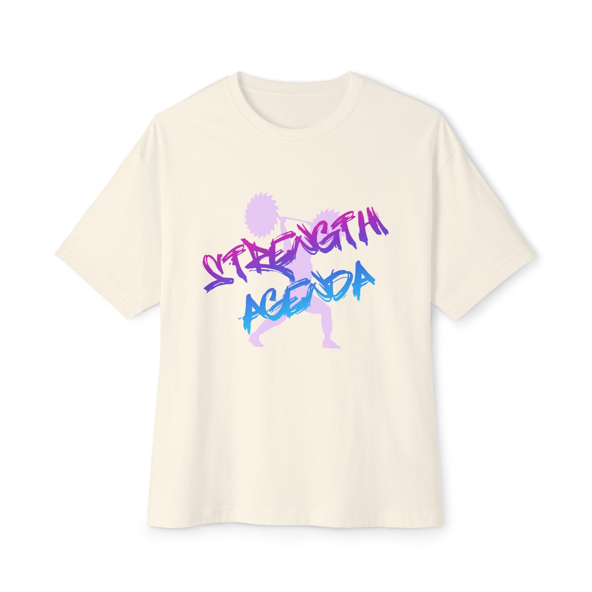 Strength Agenda Summer Vibes Oversized Unisex Tee