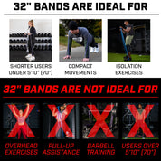 32" Resistance Bands