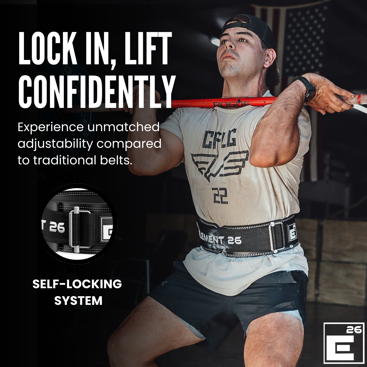 Hybrid Leather Weightlifting Belt (Members)