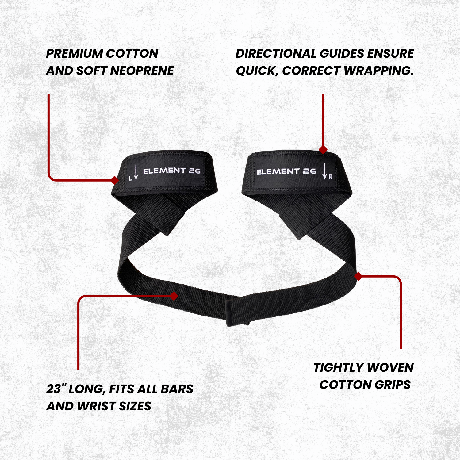 Weight Lifting Straps (Members)