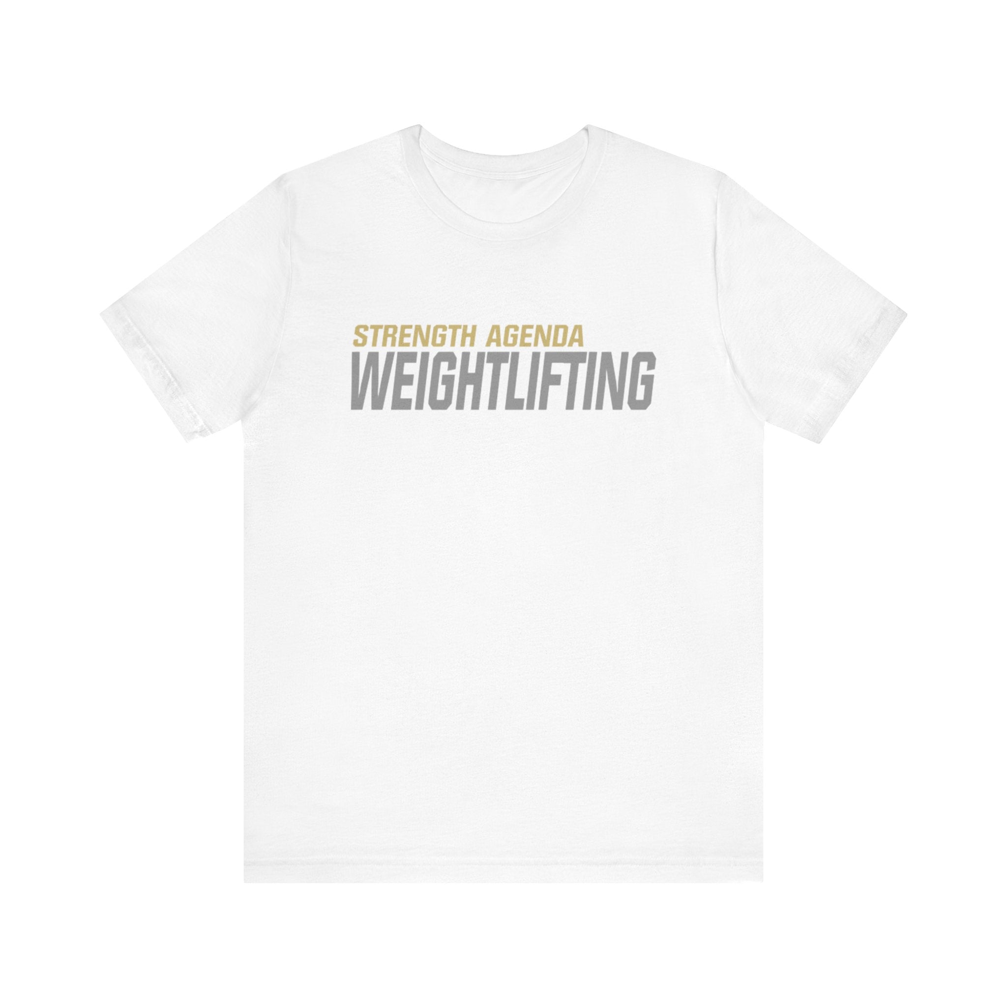 Strength Agenda Weightlifting Signature T-Shirt