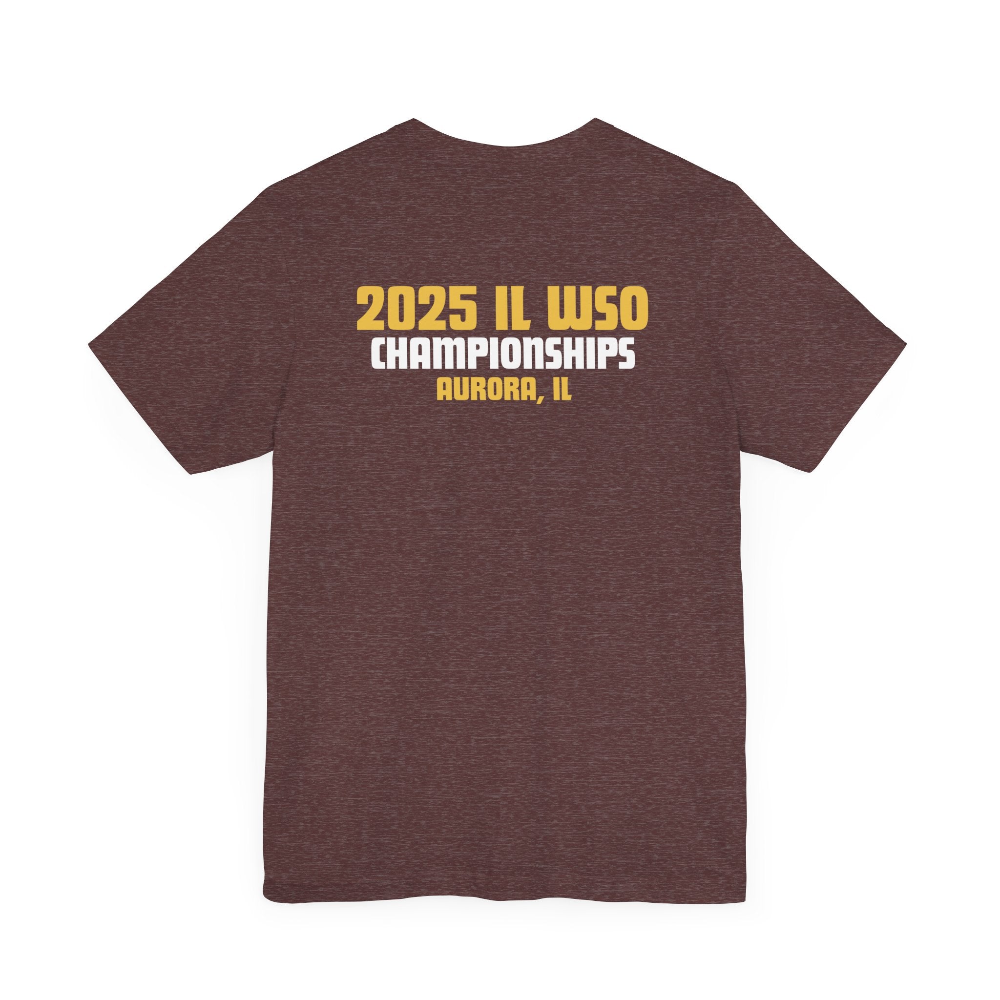 2025 Illinois WSO Championship Meet T-Shirt - Unisex