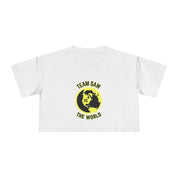 Team Saw vs. The World Crop Tee