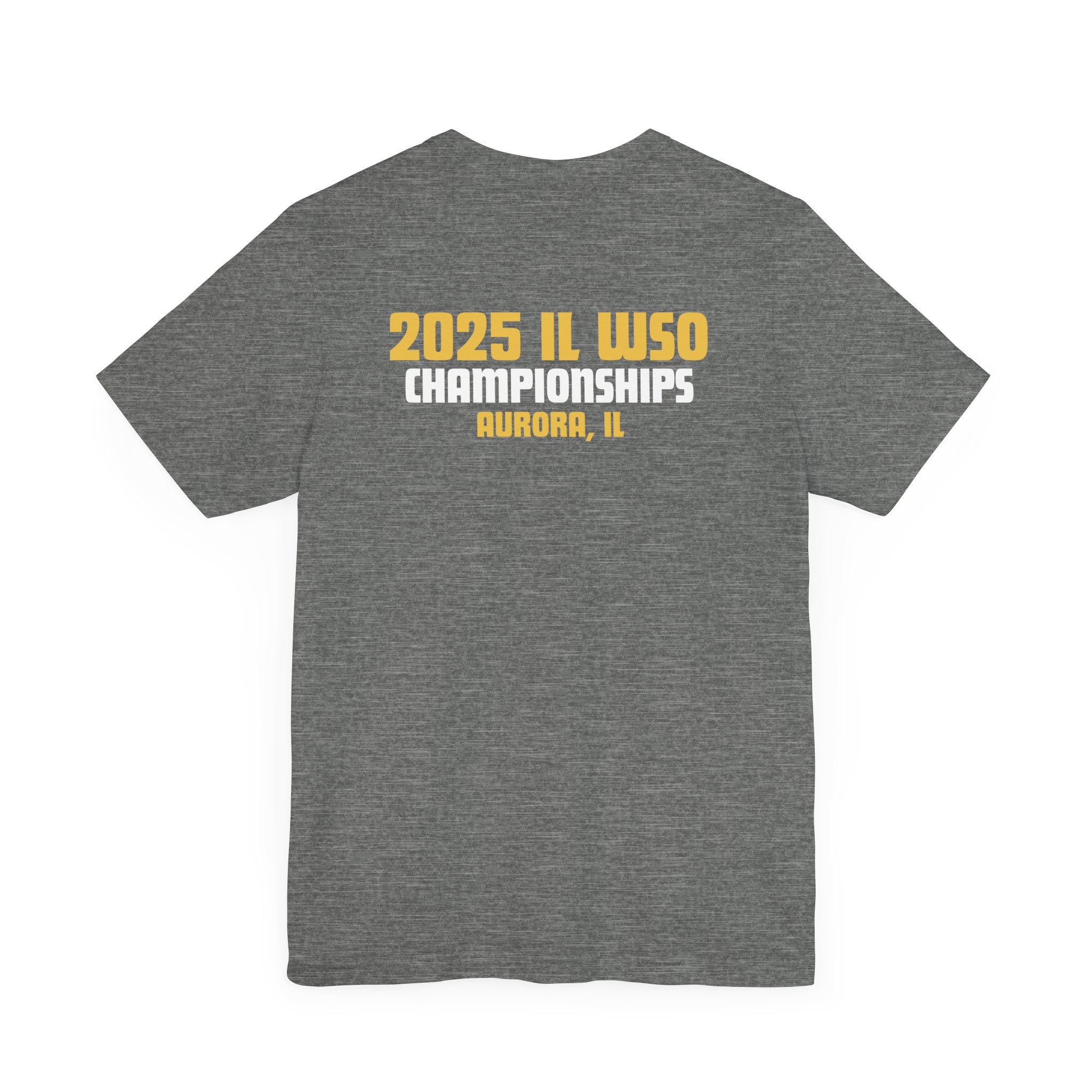 2025 Illinois WSO Championship Meet T-Shirt - Unisex