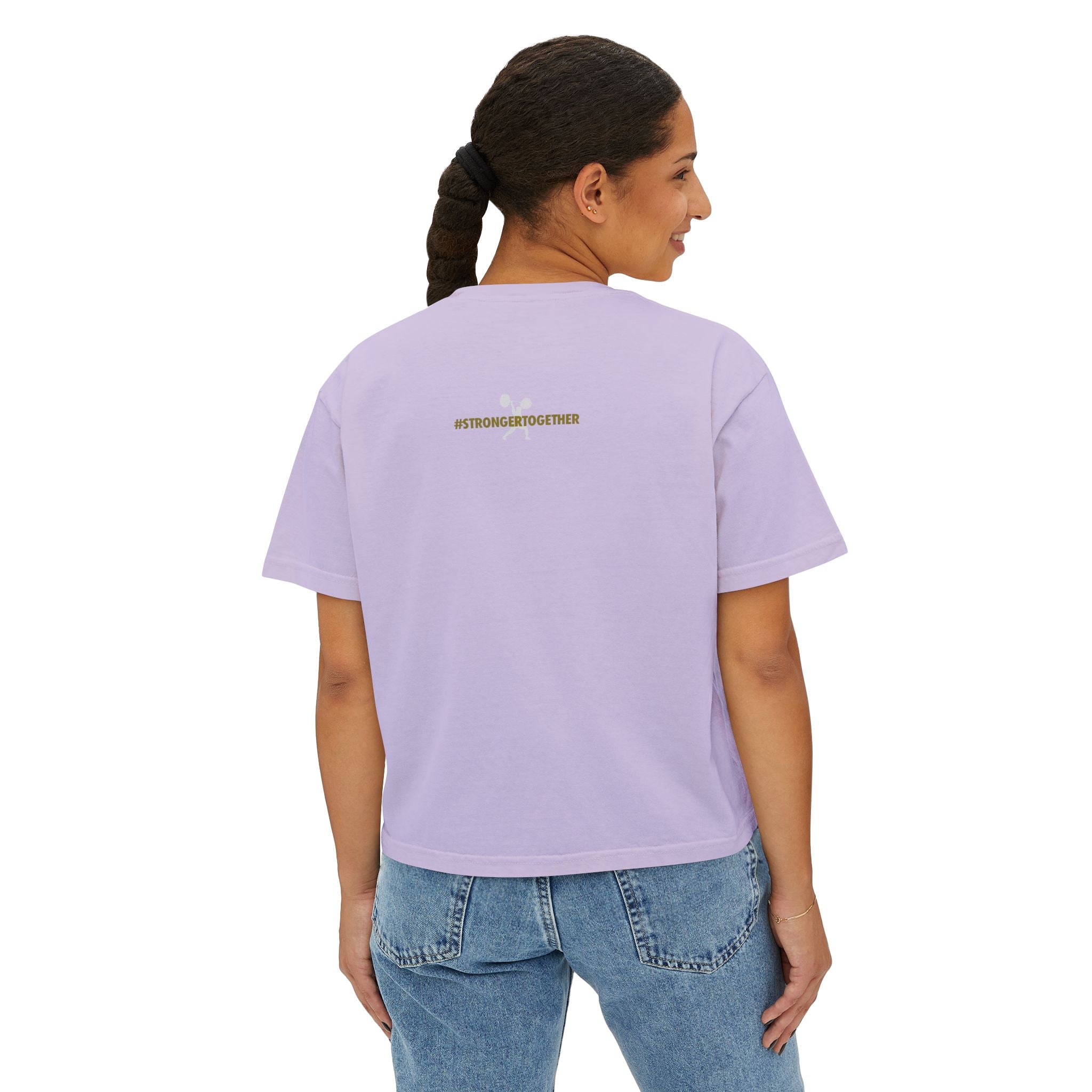 Strength Agenda #StrongerTogether Women's Crop Shirt