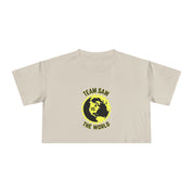 Team Saw vs. The World Crop Tee