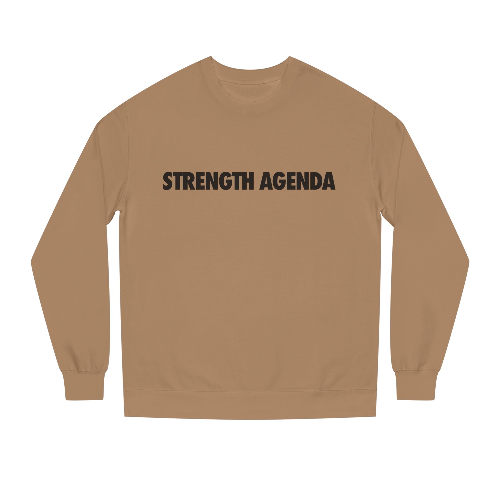 Strength Agenda Unisex Crew Neck Sweatshirt #strongertogether