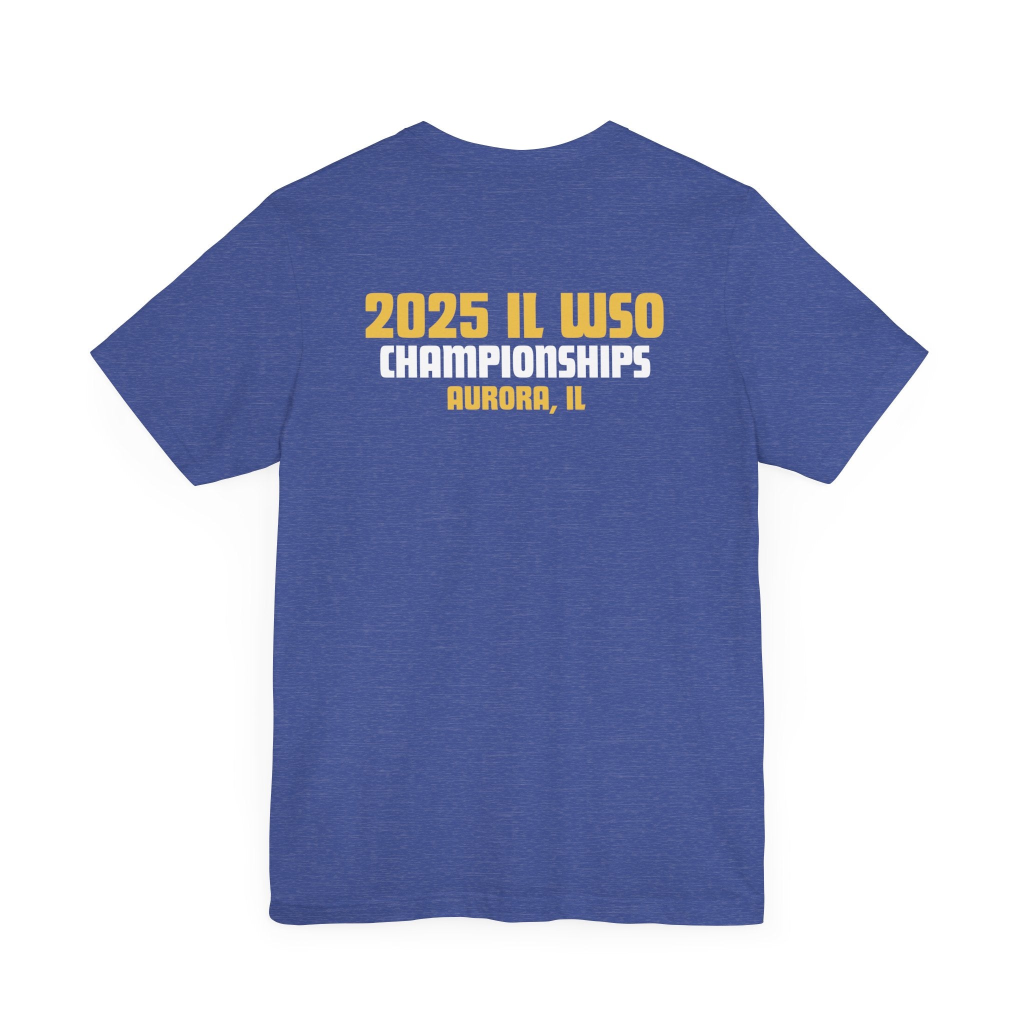 2025 Illinois WSO Championship Meet T-Shirt - Unisex