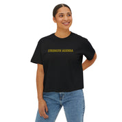 Strength Agenda #StrongerTogether Women's Crop Shirt