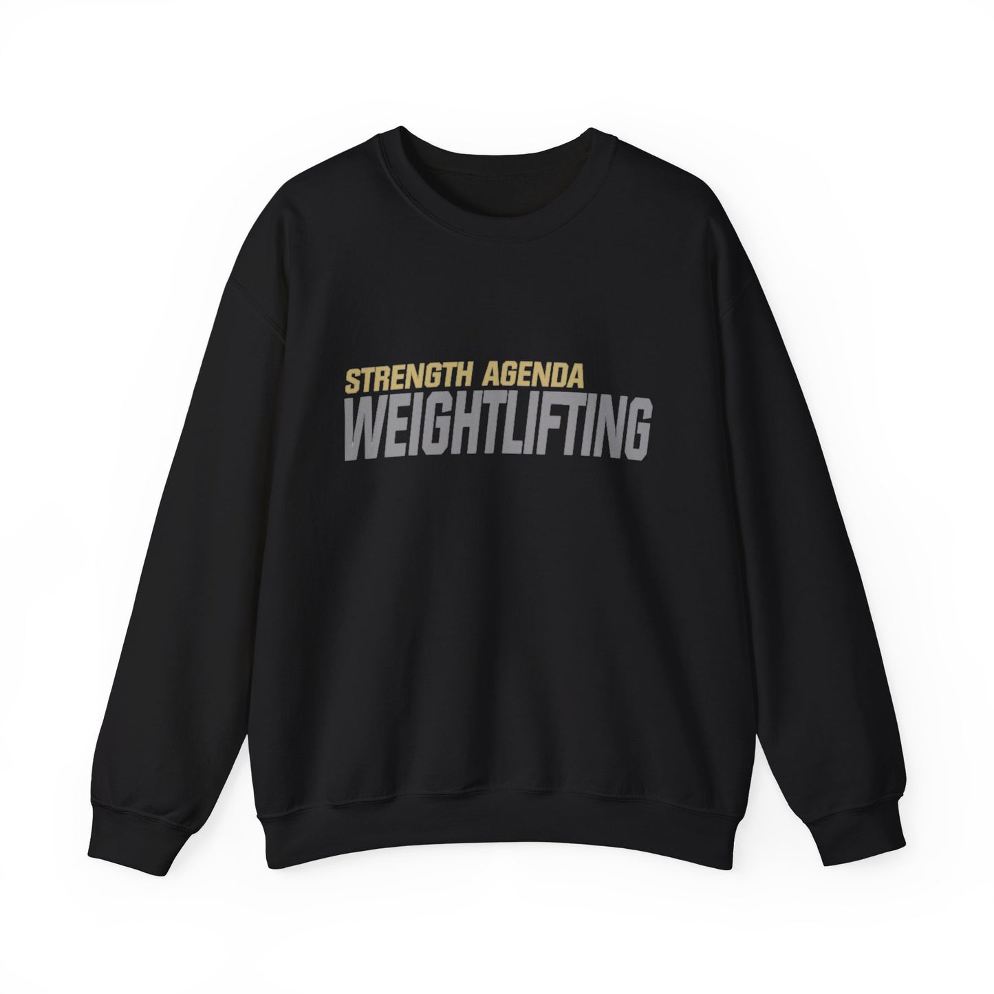 Strength Agenda Weightlifting Sweatshirt | Unisex Heavy Blend™ Crewneck