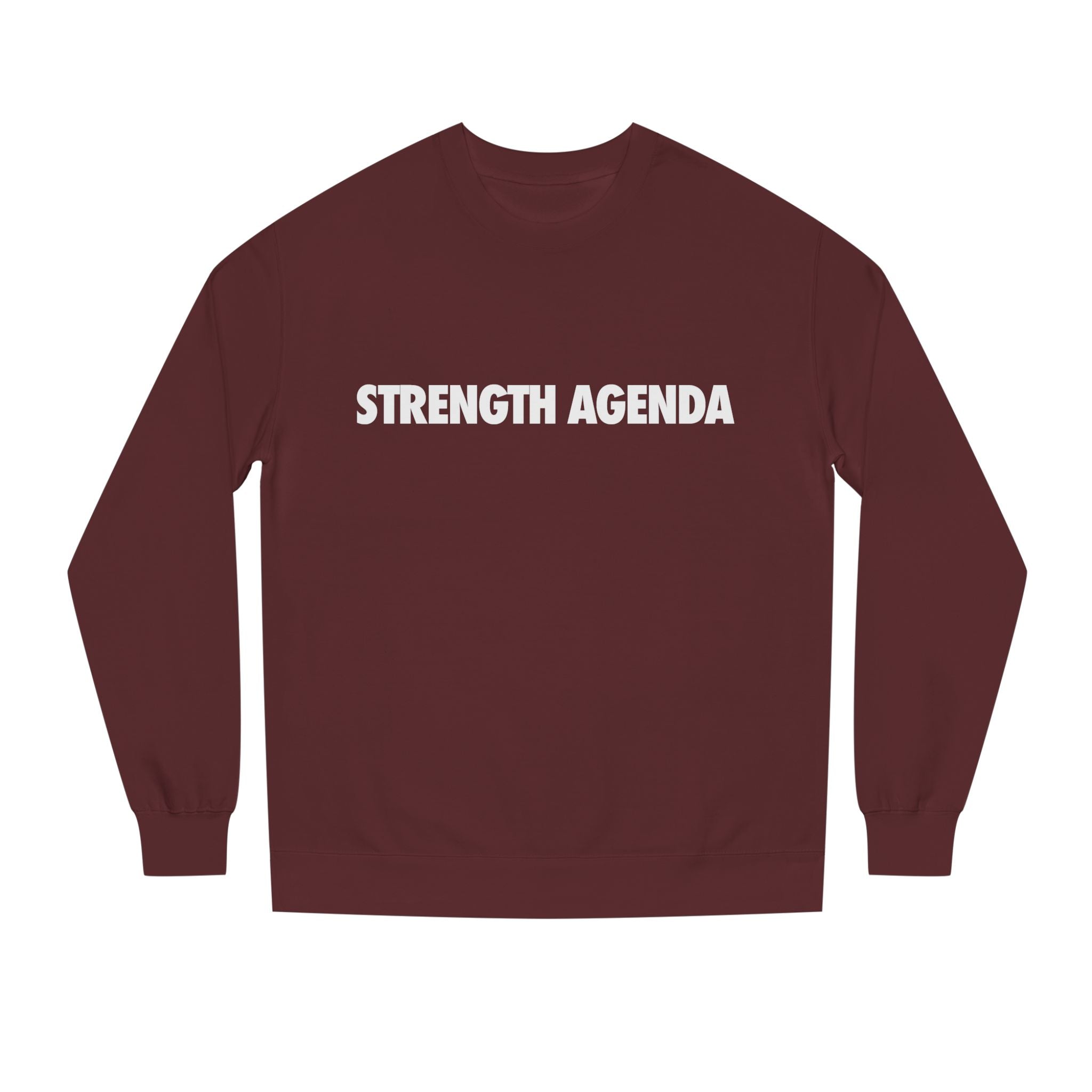 Strength Agenda Unisex Crew Neck Sweatshirt #strongertogether