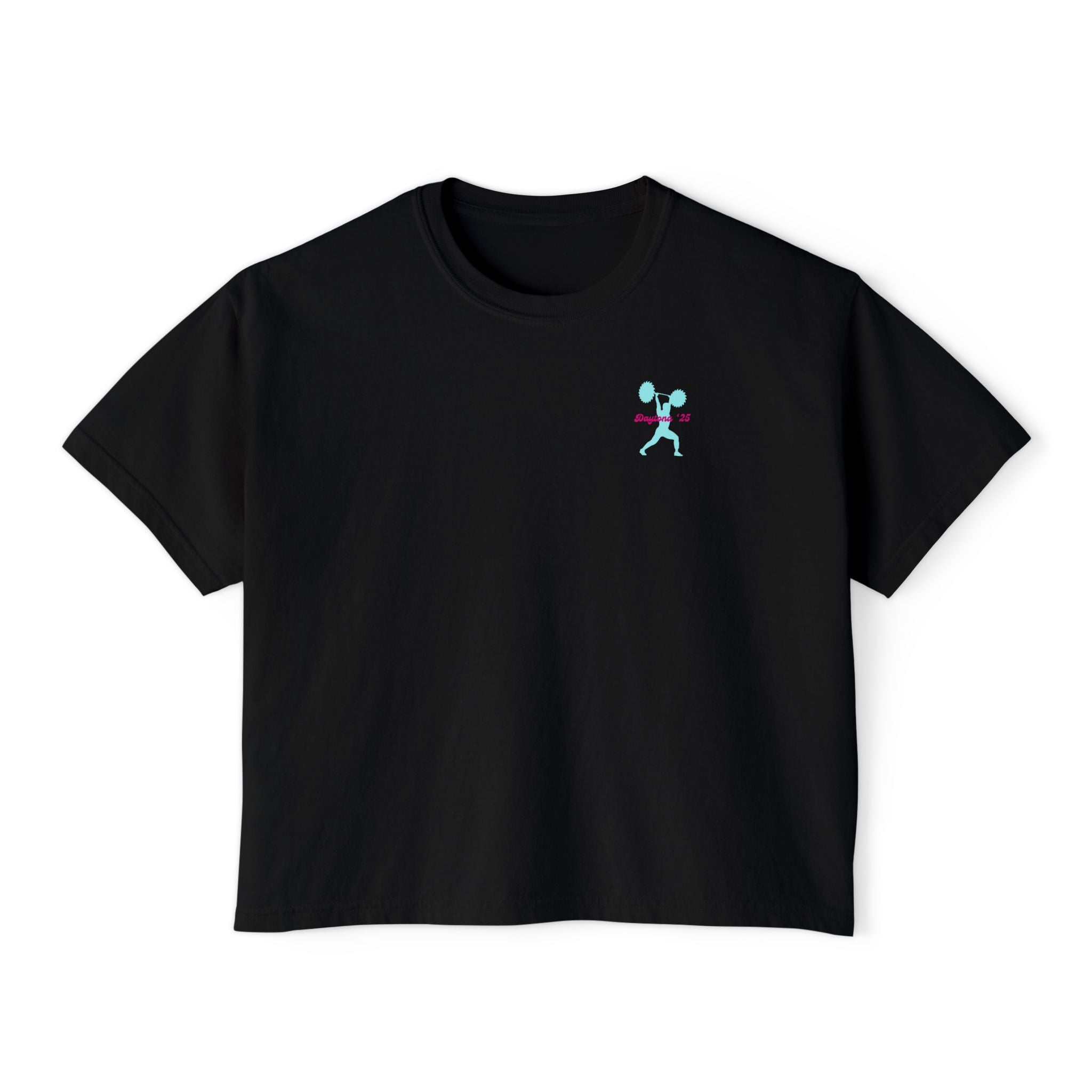 LIMITED EDITION: Daytona 2025 Worlds Women's Boxy Crop T-Shirt