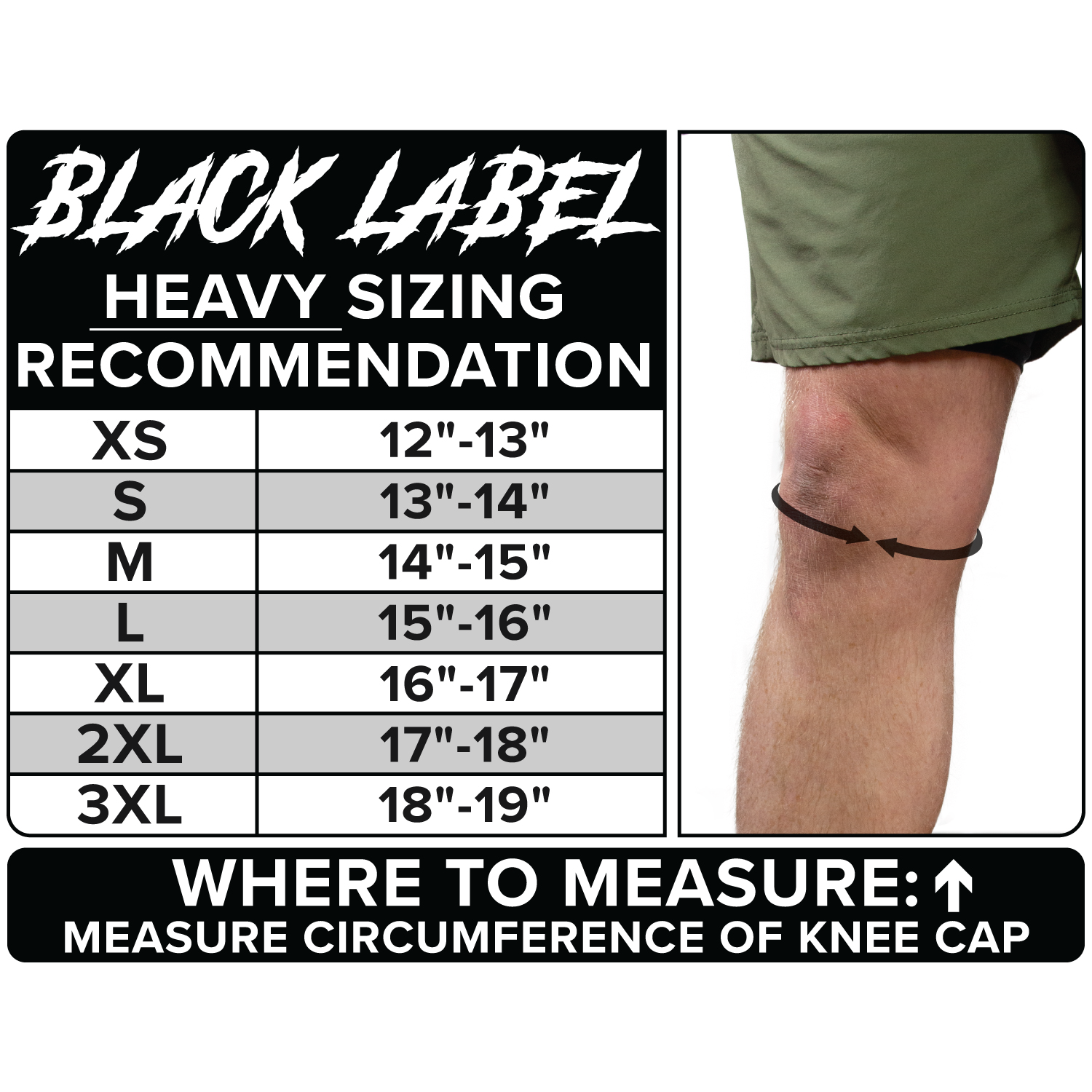 BLACK LABEL Knee Sleeves (7mm) (Members)