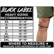 BLACK LABEL Knee Sleeves (7mm) (Members)