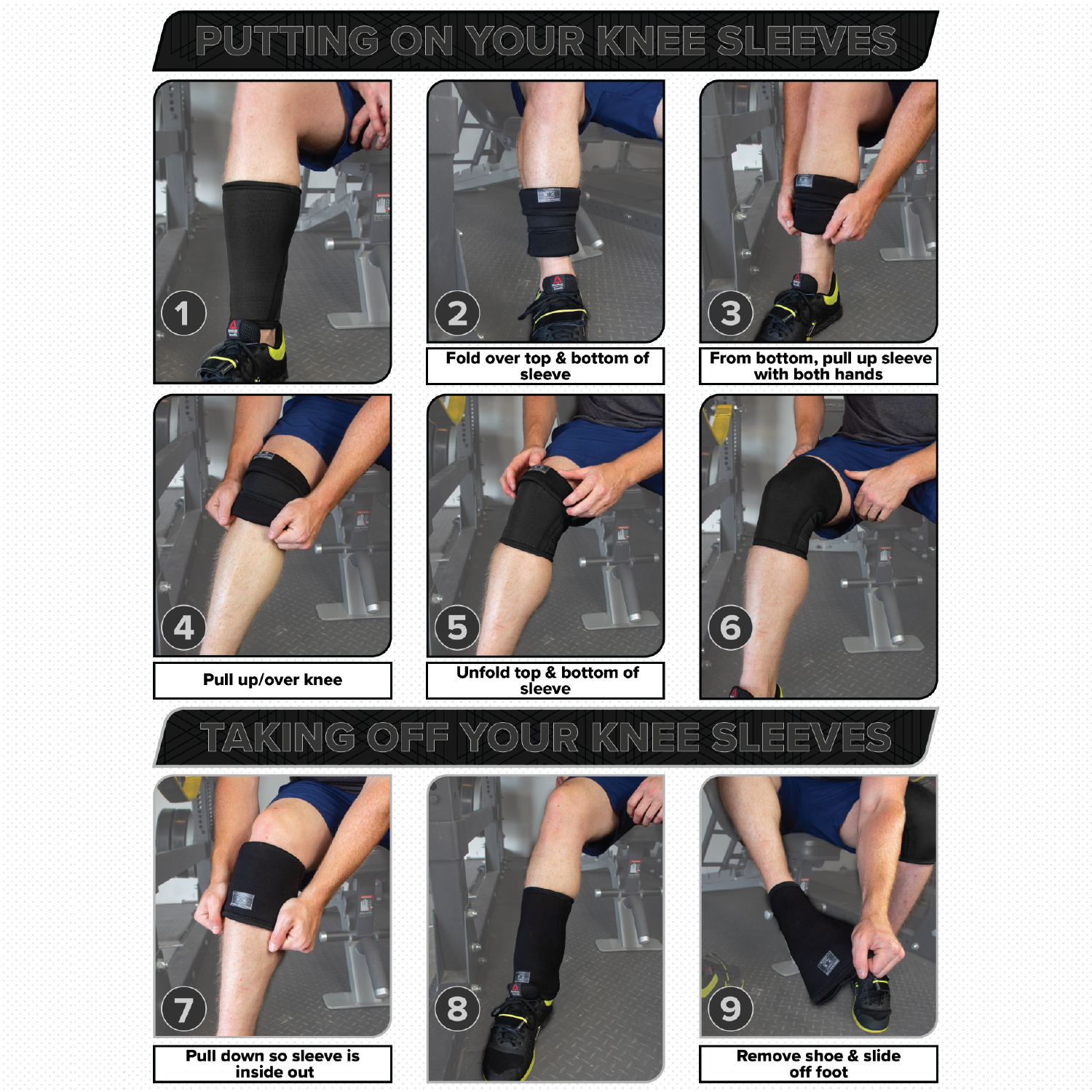 BLACK LABEL Knee Sleeves (7mm) (Members)