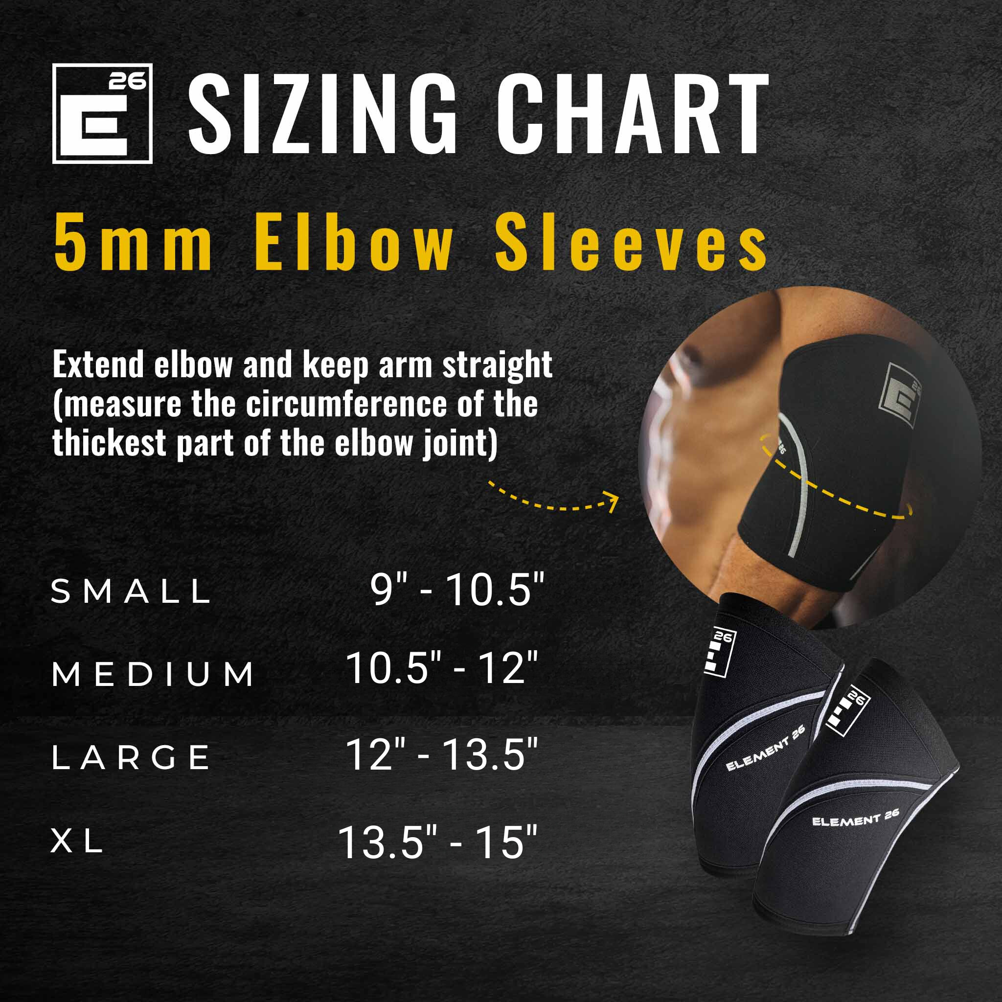 5mm Elbow Sleeves (Members)
