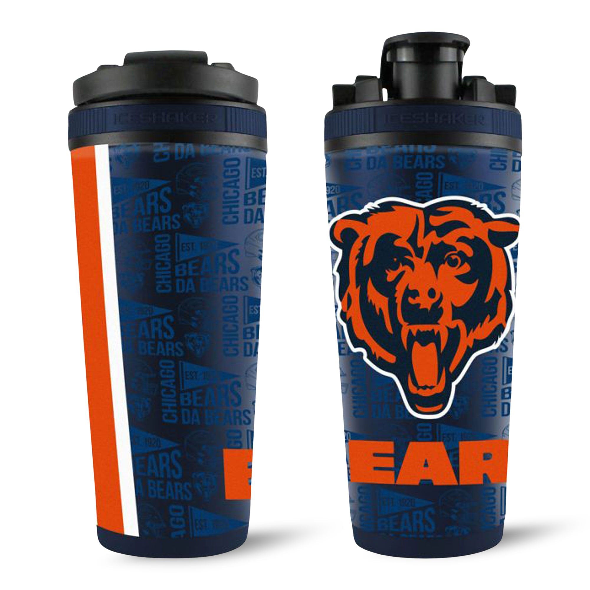 Officially Licensed Chicago Bears 26oz Ice Shaker (Members)