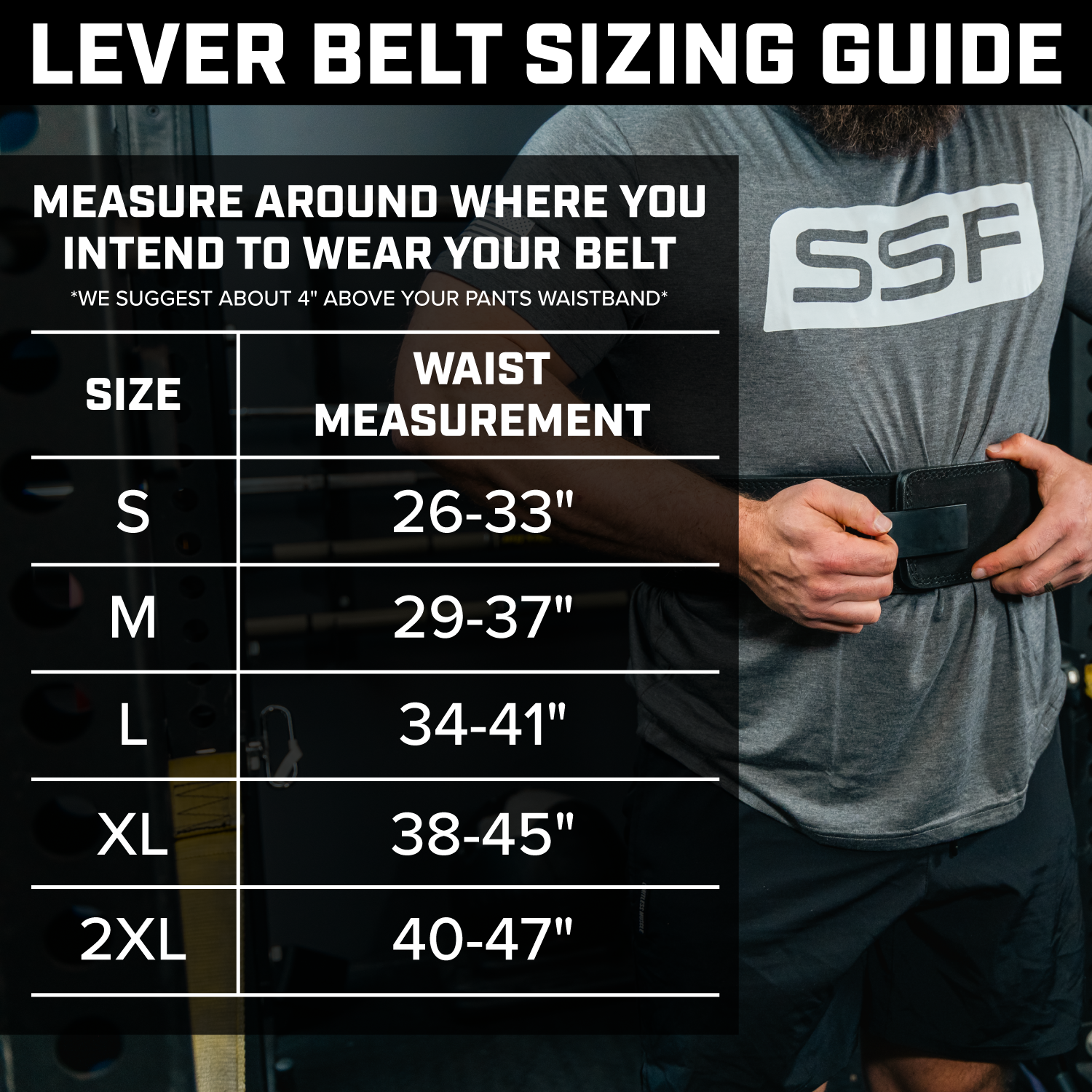 Lever Powerlifting Belt (10mm)