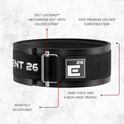 Hybrid Leather Weightlifting Belt (Members)
